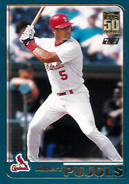 2001 Topps Traded Albert Pujols #T247