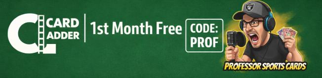 Card Ladder, first month free with code PROF