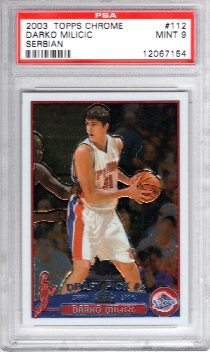 2003 Topps Chrome Darko Milicic