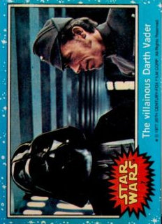 Darth Vader Star Wars card