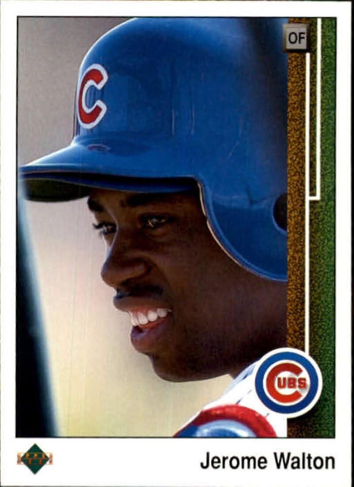 1989 Upper Deck Jerome Walton