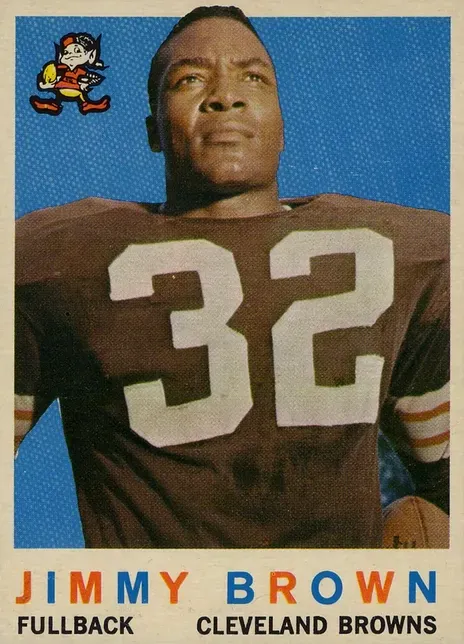 1959 Topps Jim Brown #10