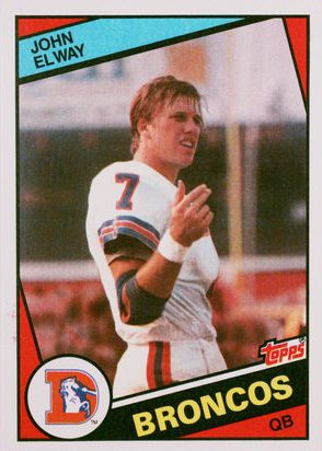John Elway rookie card