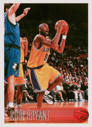 Kobe Bryant Topps rookie card