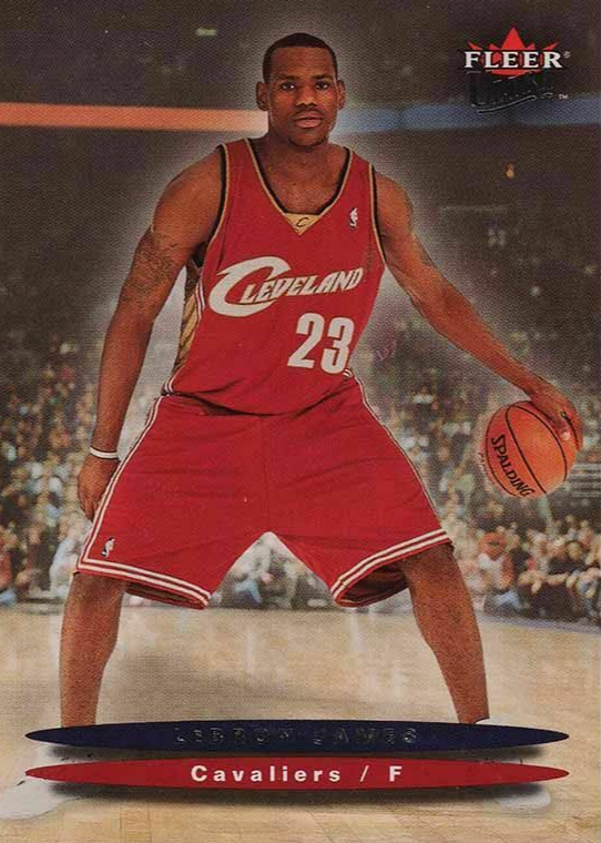2003 Ultra LeBron James number 171