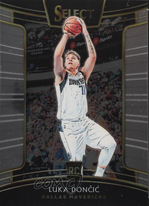 Luka Doncic Select rookie card