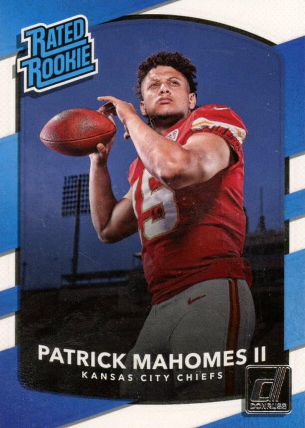 2017 Donruss Rated Rookie Patrick Mahomes #327
