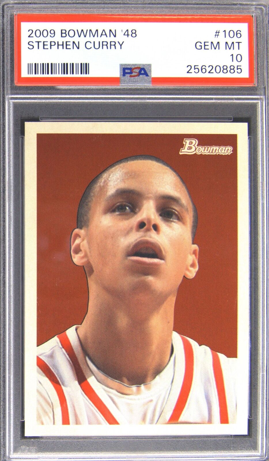 2009 Bowman '48 Stephen Curry #106