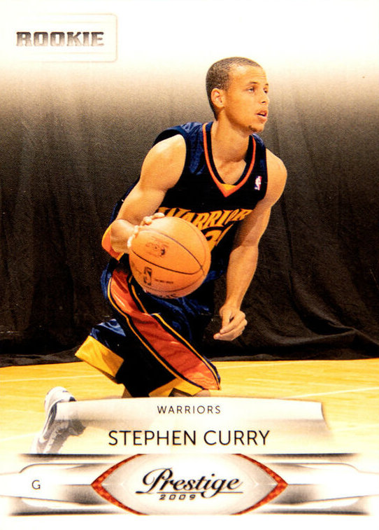 2009 Panini Prestige Stephen Curry number 157