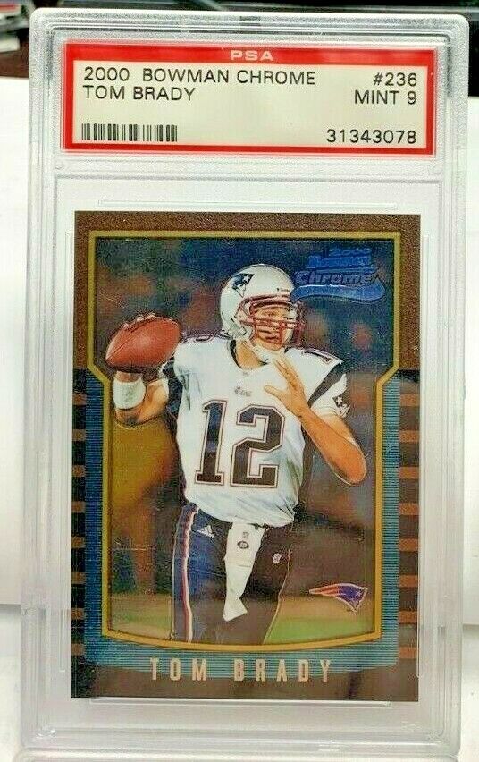 2000 Bowman Chrome Tom Brady #236