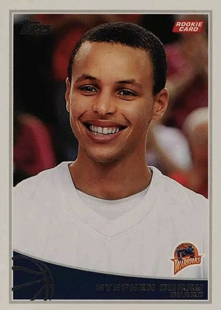 2009 Topps Stephen Curry number 321