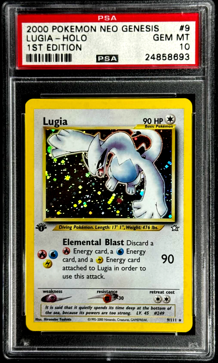 Lugia Neo Genesis card