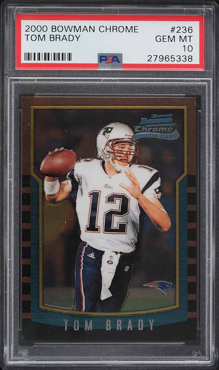 Tom Brady PSA 10 card