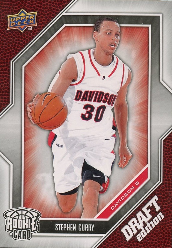 2009 UD Draft Edition Stephen Curry #165