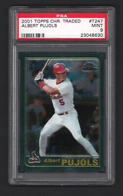 2001 Topps Chrome Albert Pujols Rookie