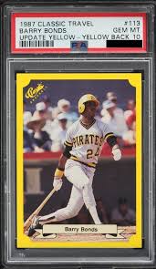 1987 Classic Barry Bonds #113