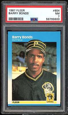 1987 Fleer Barry Bonds #604