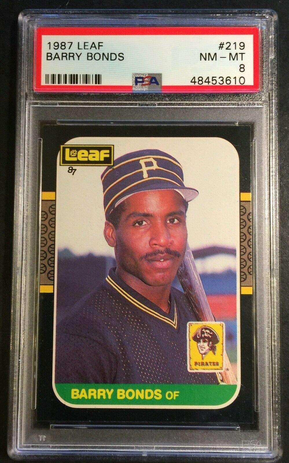 1987 Leaf Barry Bonds Rookie