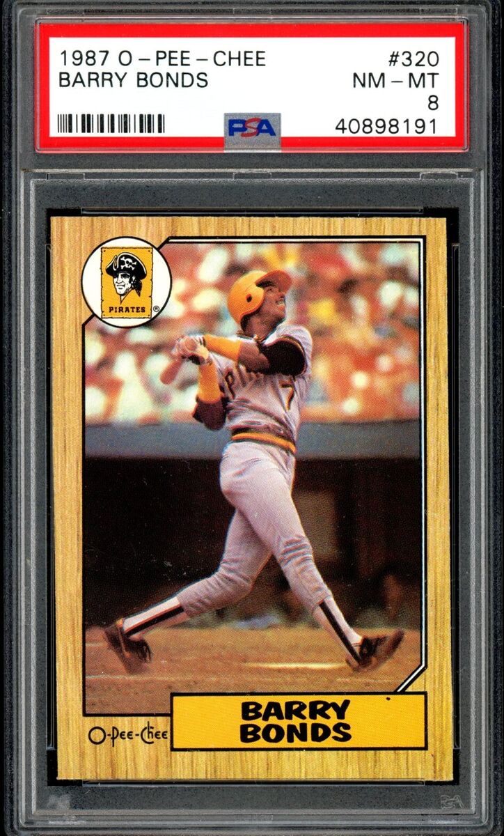 1987 O-Pee-Chee Barry Bonds #320