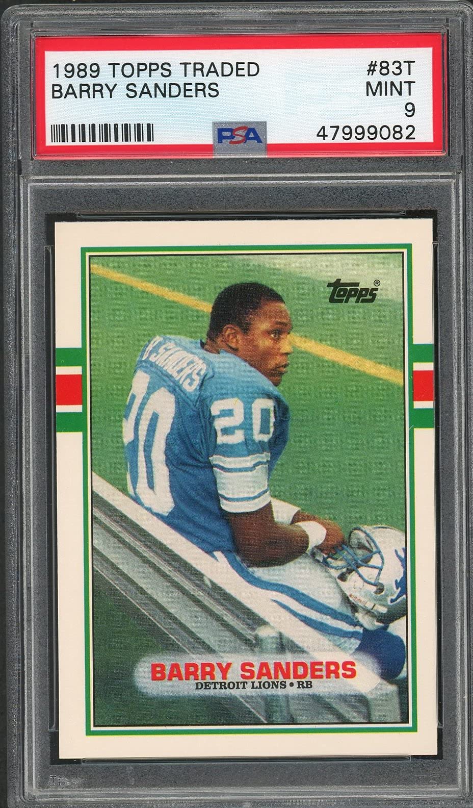 1989 Topps Traded Barry Sanders #83T