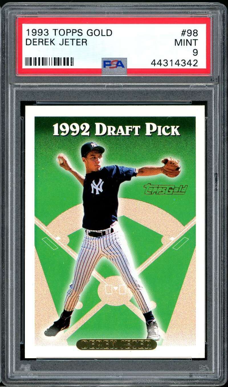 1993 Topps Gold Derek Jeter Rookie