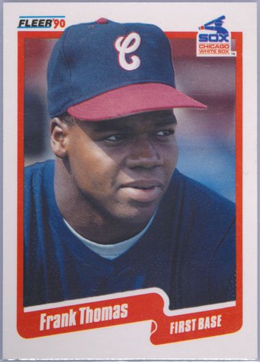 1990 Fleer Frank Thomas Rookie
