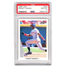 1990 Leaf Frank Thomas Rookie