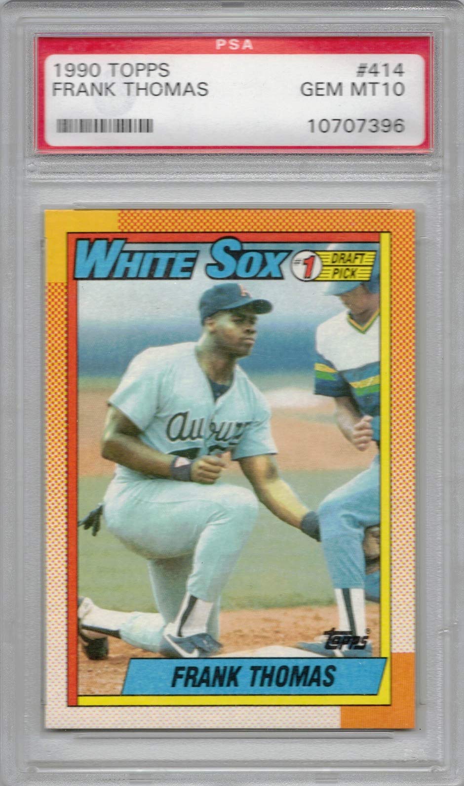 1990 Topps Frank Thomas #414