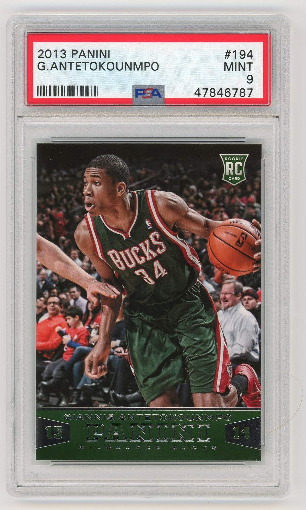 2013 Panini Giannis Antetokounmpo #194