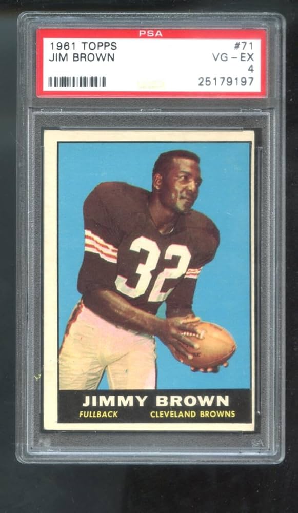 1961 Topps Jim Brown #71