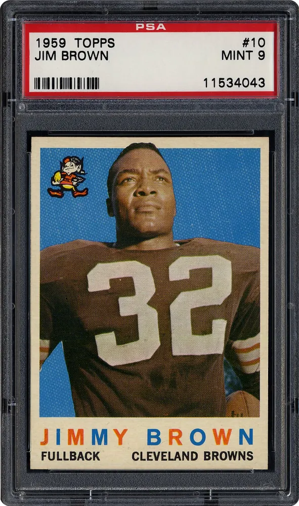 1959 Topps Jim Brown #10