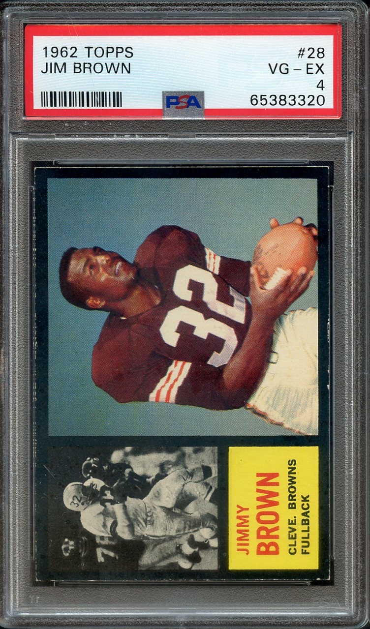1962 Topps Jim Brown #28