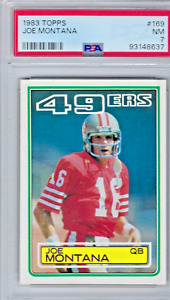 1983 Topps Joe Montana #169