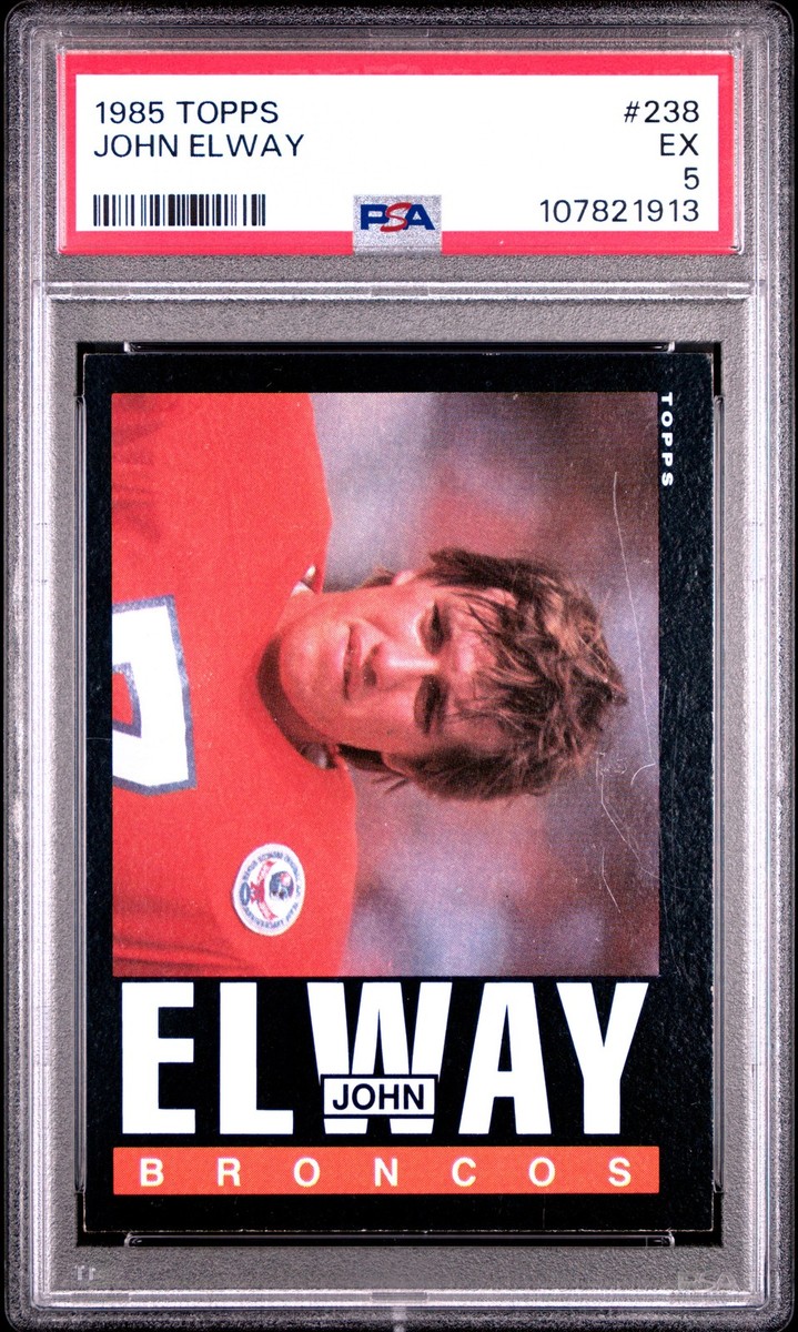 1985 Topps John Elway #238