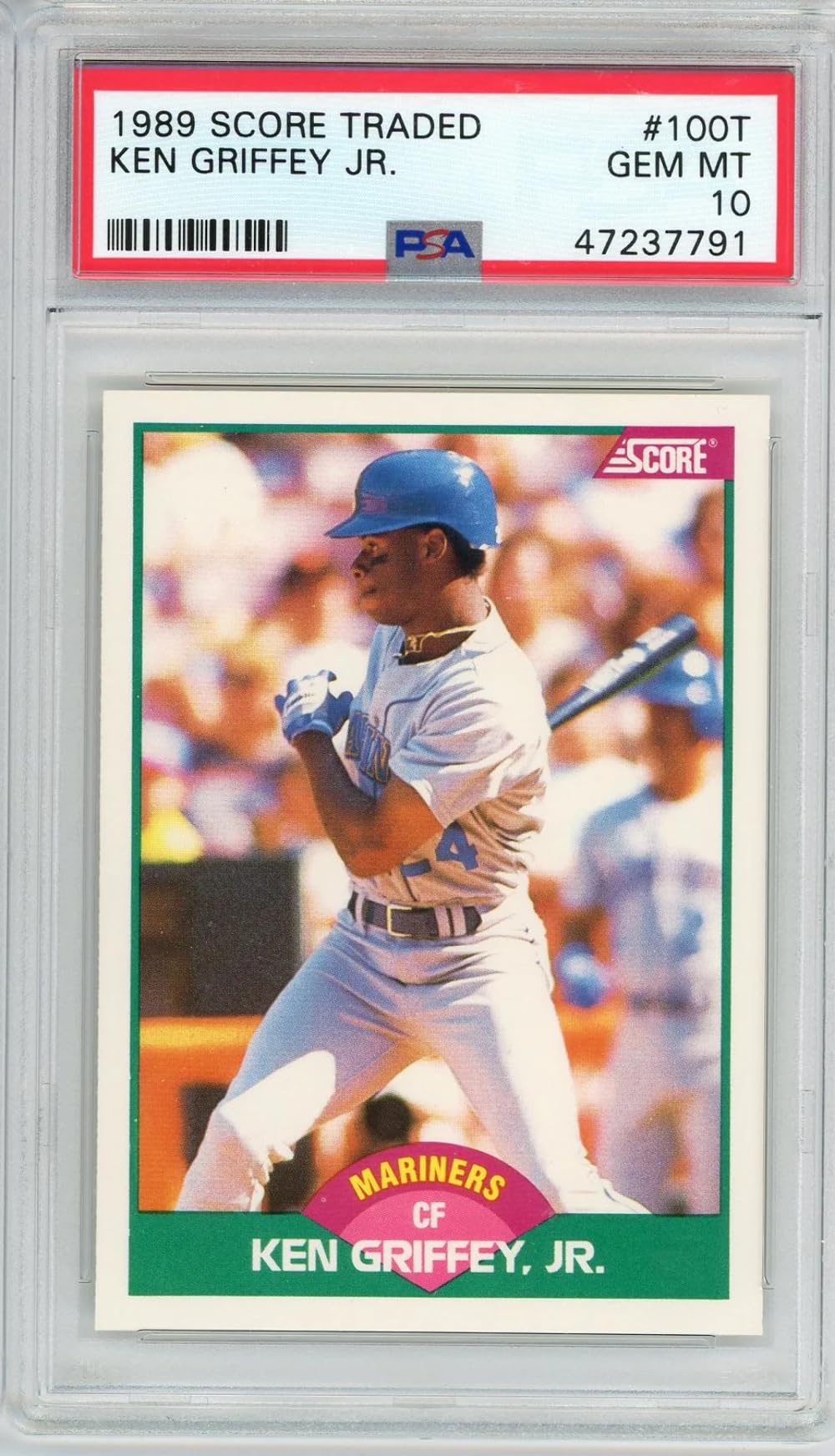 1989 Score Traded Ken Griffey Jr. Rookie