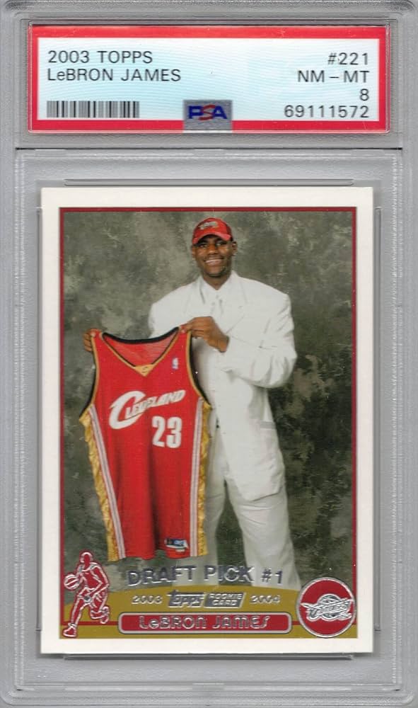 2003 Topps LeBron James #221