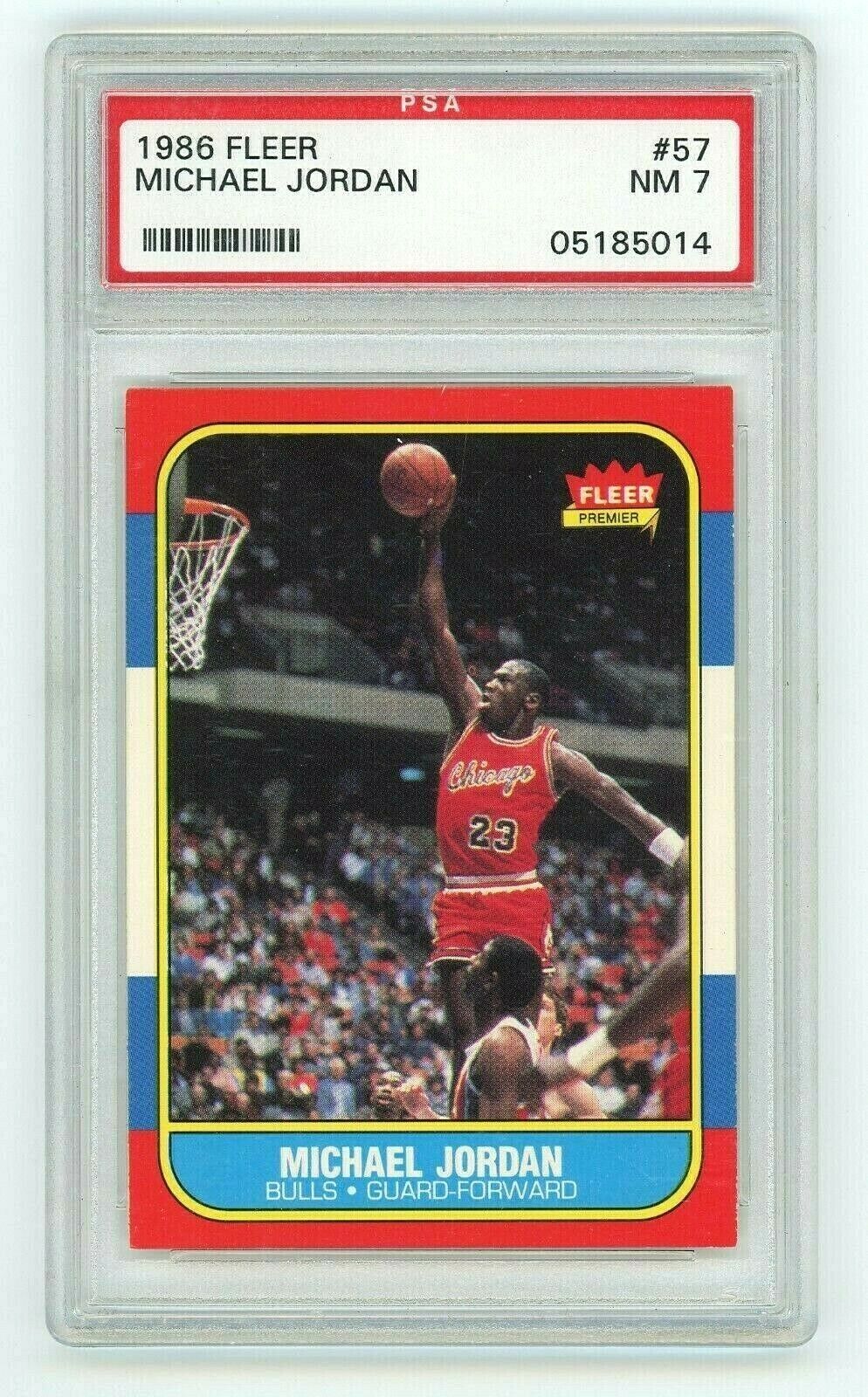 1986 Fleer Michael Jordan Rookie Card