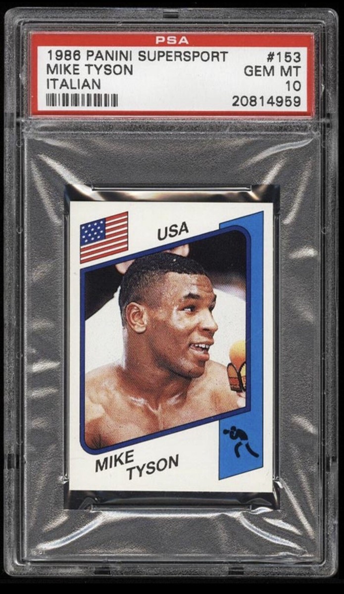 Mike Tyson Rookie Card