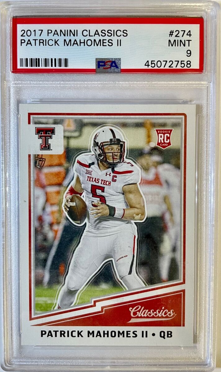2017 Panini Classics Patrick Mahomes #277