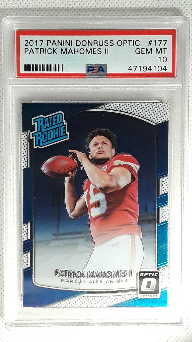 2017 Donruss Optic Patrick Mahomes #177