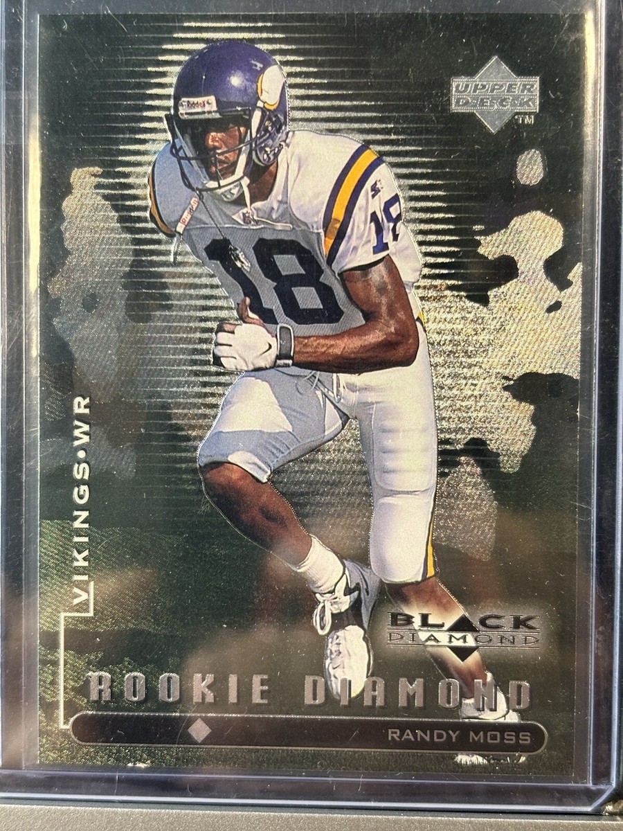 1998 Upper Deck Black Diamond Randy Moss Rookie Card #97