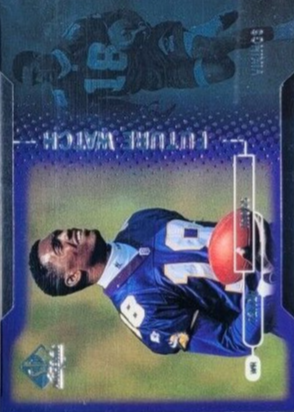 1998 SP Authentic Randy Moss Rookie Card #18