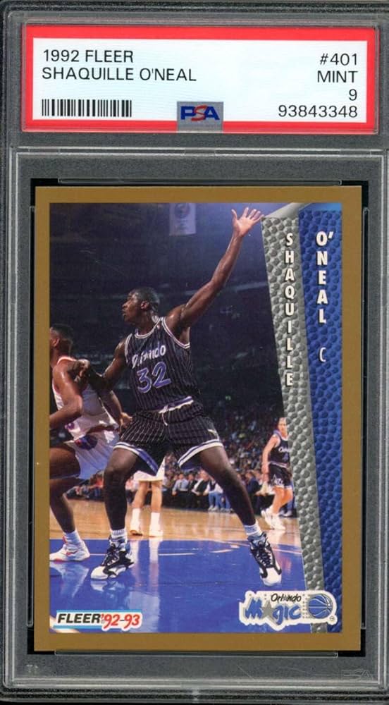 1992 Fleer Shaquille O'Neal #401