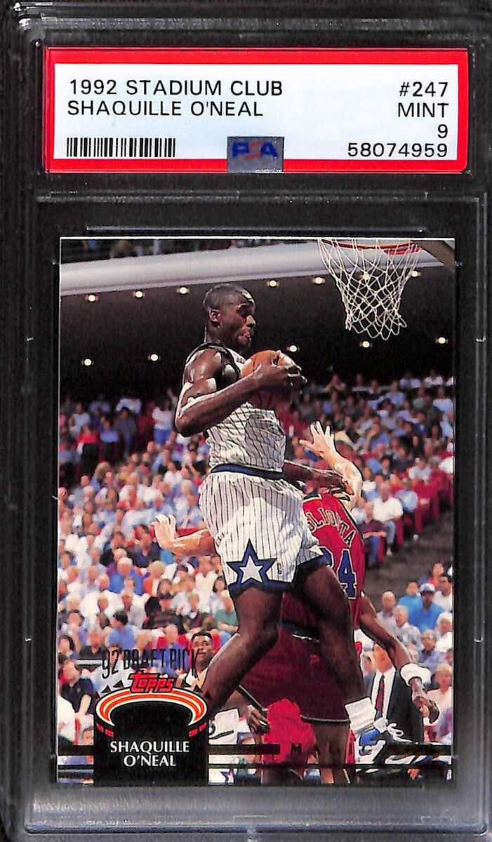 1992 Stadium Club Shaquille O'Neal #247