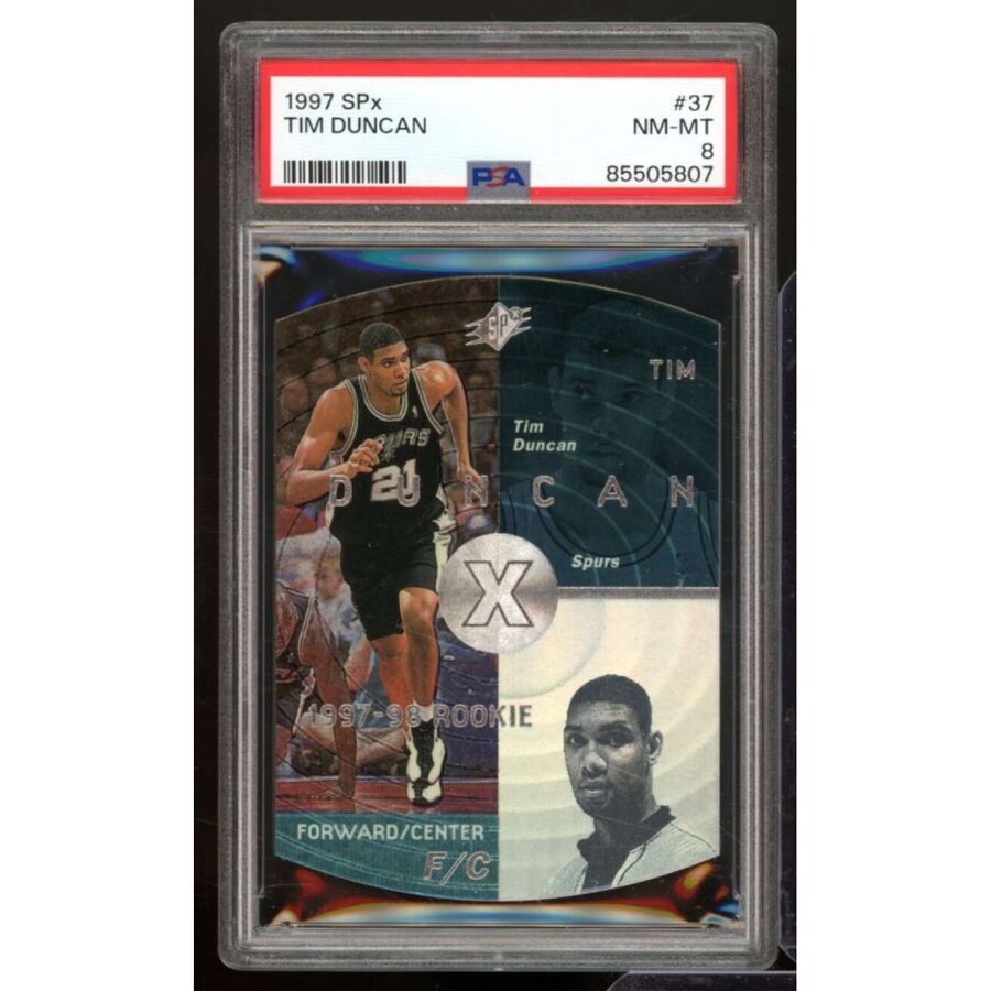 1997 SPx Tim Duncan Rookie
