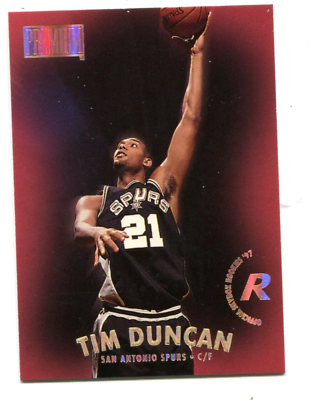 1997 Skybox Premium Tim Duncan #112