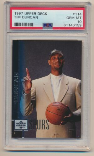 1997 Upper Deck Tim Duncan Rookie