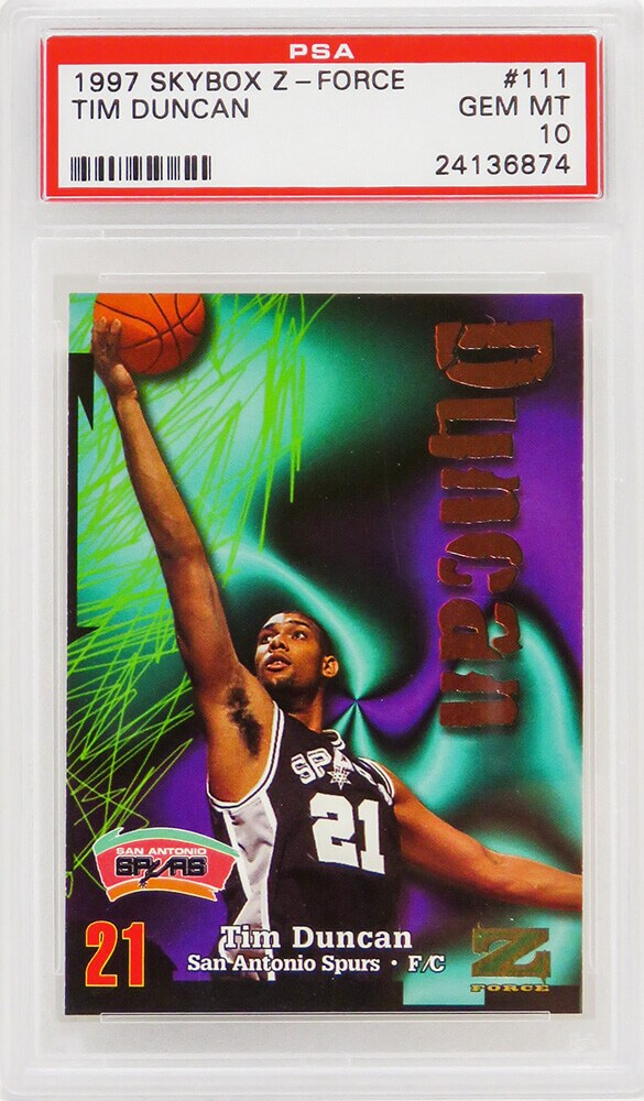 1997 Z-Force Tim Duncan #111
