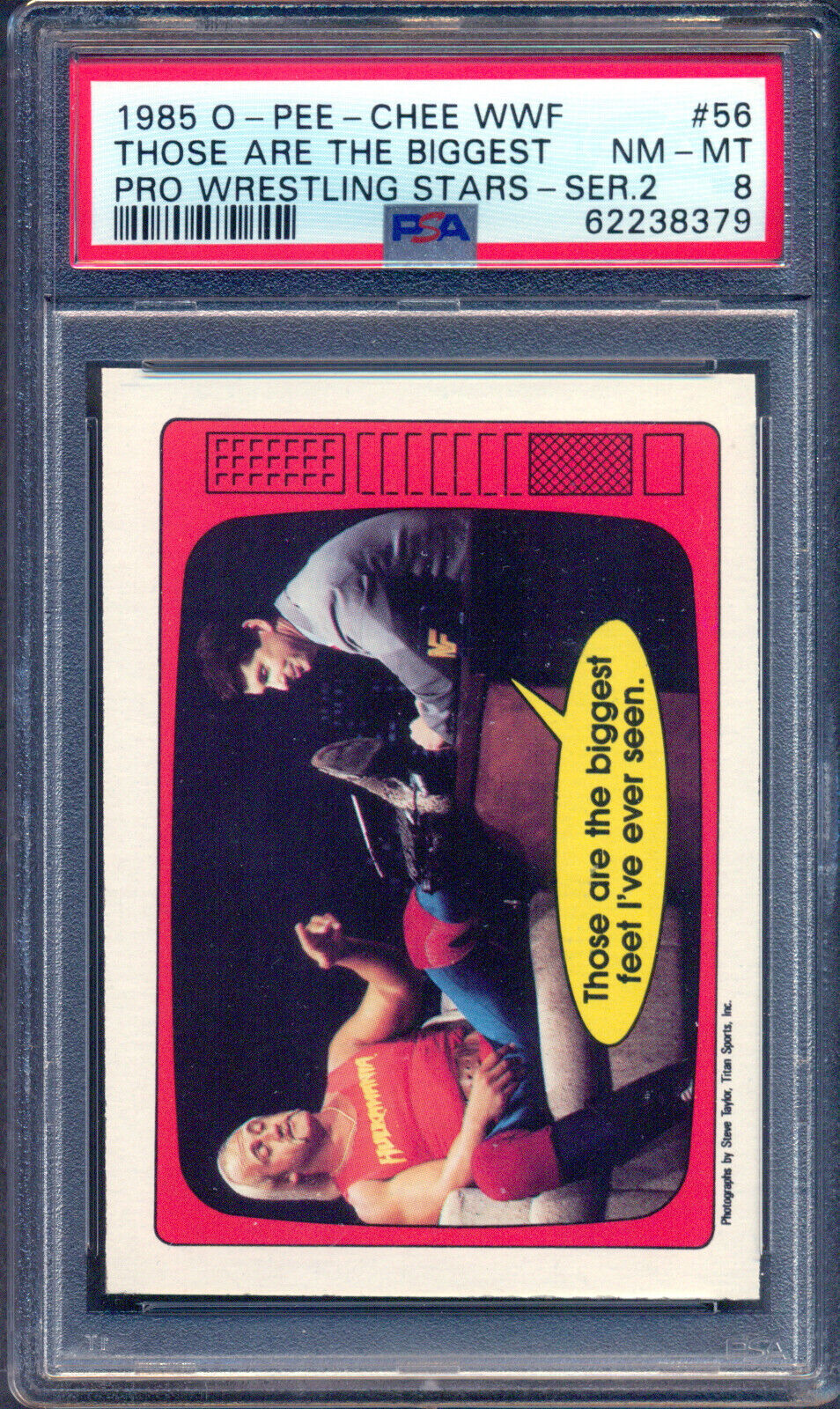 Vince McMahon 1985 Rookie Card